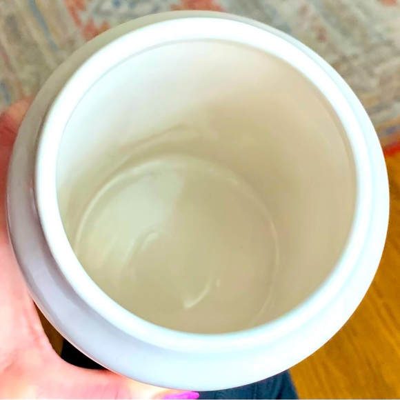 RaeDunn CANDY CANES Cylinder Christmas Canister Holiday Cookie Jar Farmhouse NEW - Picture 8 of 14